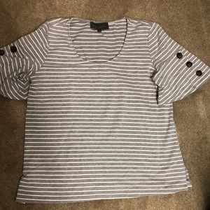 Anthropologie striped top, L